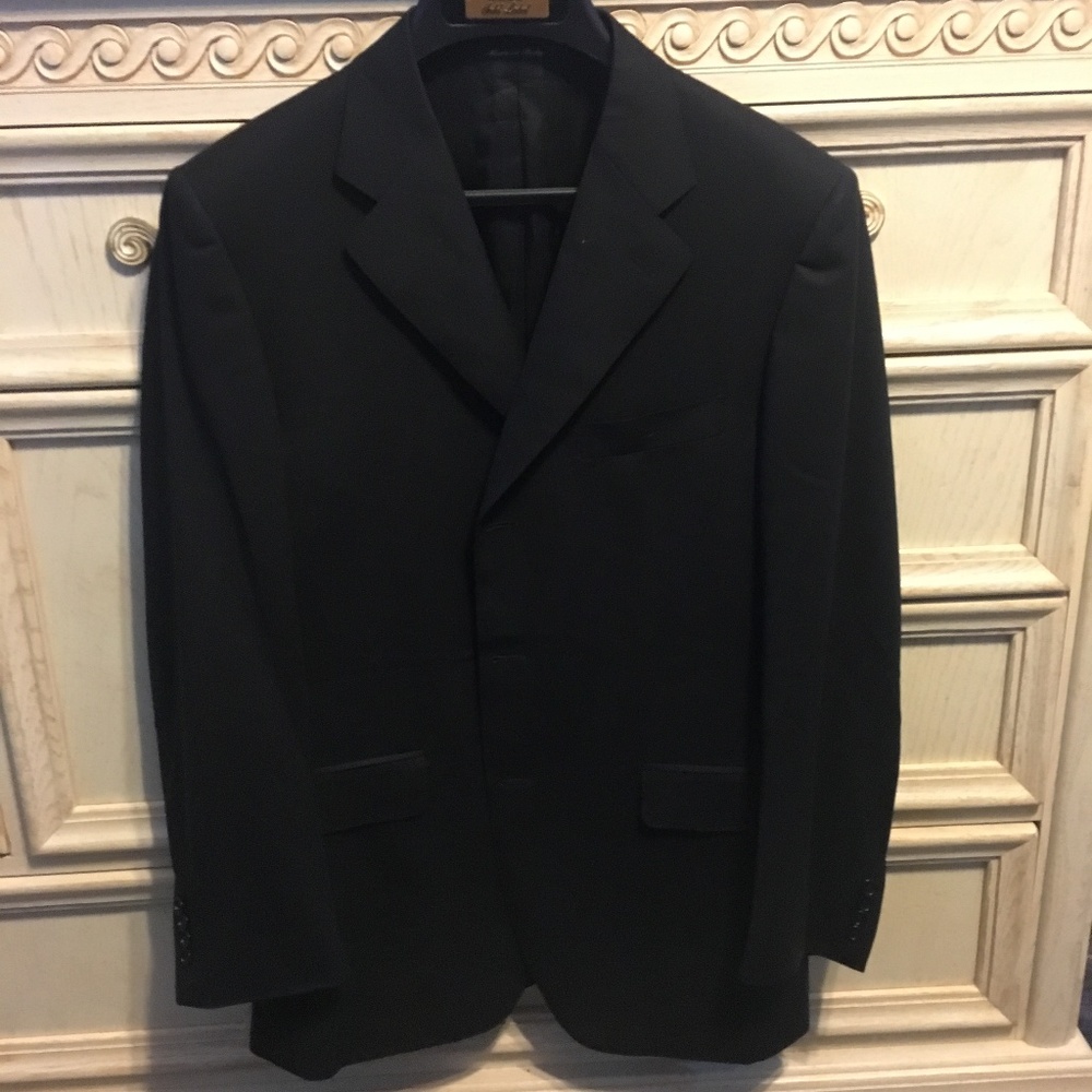 Canali Blazer Black Triple button
